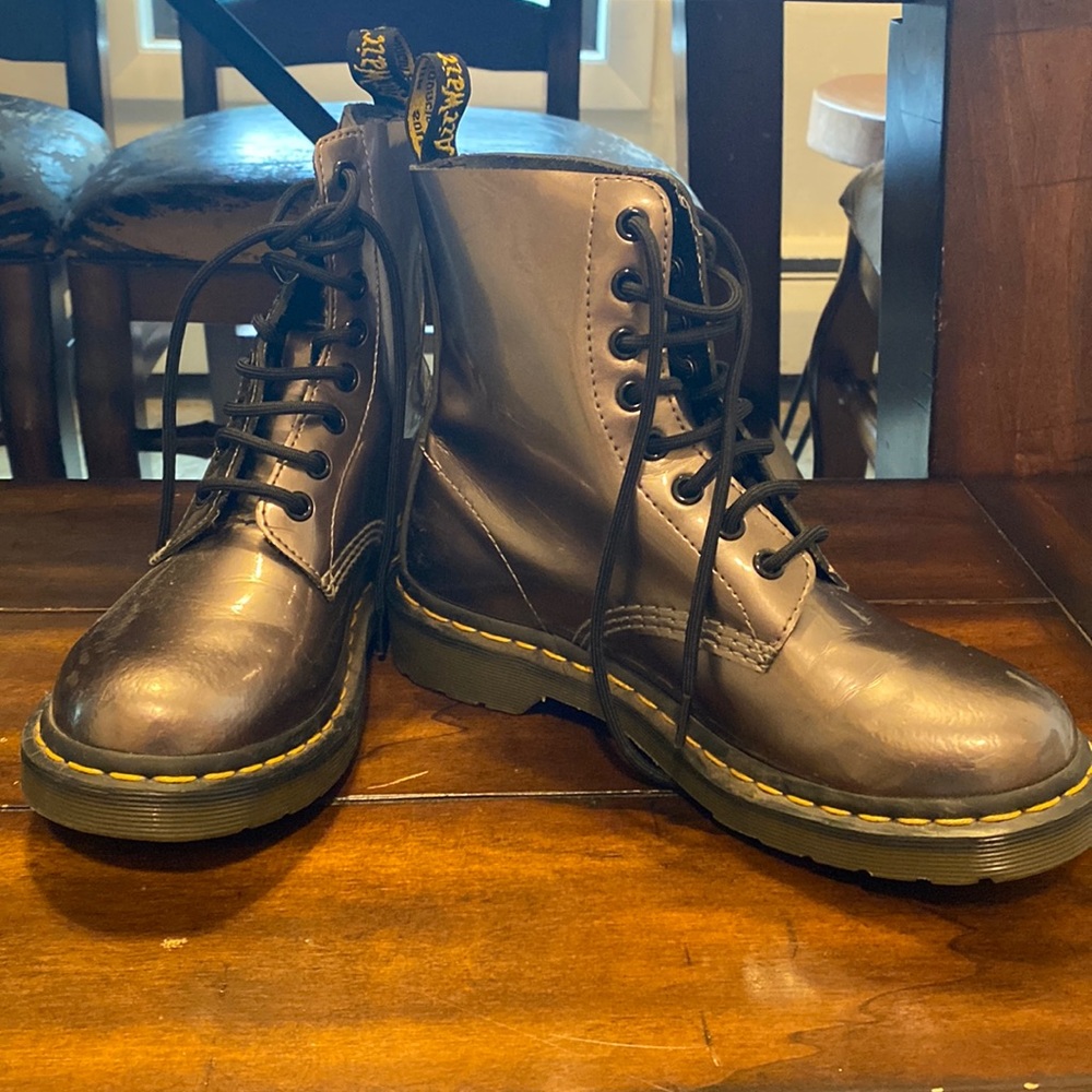 Women's Metallic Ankle Boots